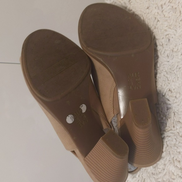 Naturalizer Tan Teagan Open Toe Heel Sandal 8.5 - Picture 5 of 8